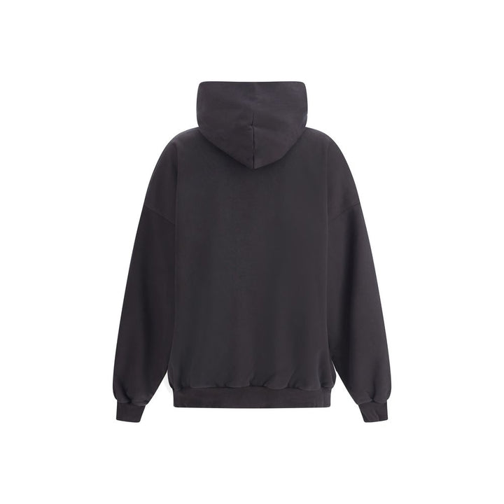 Balenciaga Black Cotton Sweatshirt