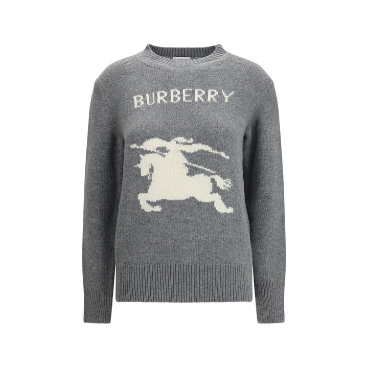 Burberry Gray Wool Sweatshirt