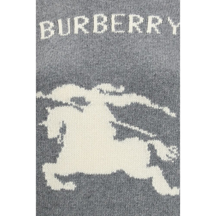 Burberry Gray Wool Sweatshirt