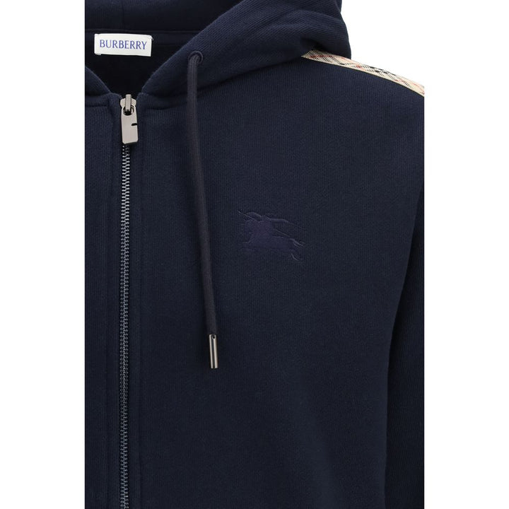 Burberry Blue Cotton Sweatshirt