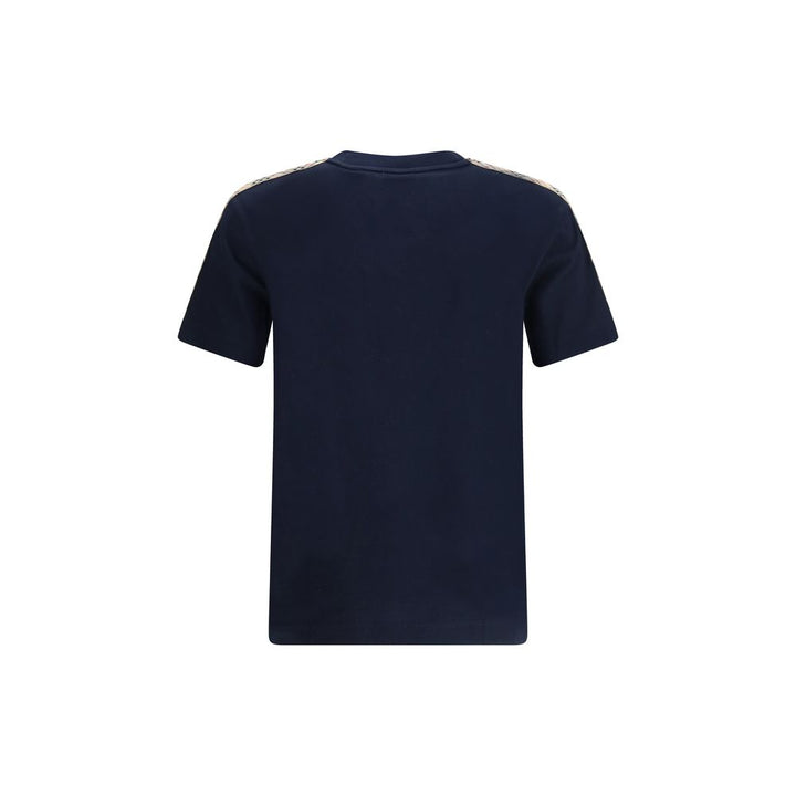 Burberry Blue Cotton T-Shirt