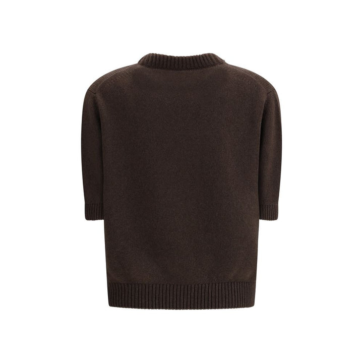 Khaite Brown Cashmere Cashmere Sweater