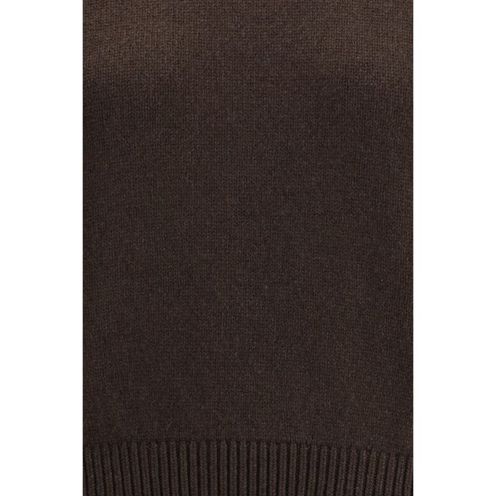 Khaite Brown Cashmere Cashmere Sweater