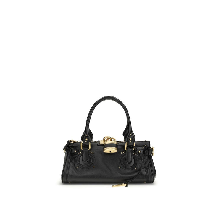 Chloé Black Buffalo Leather Shoulder Bag