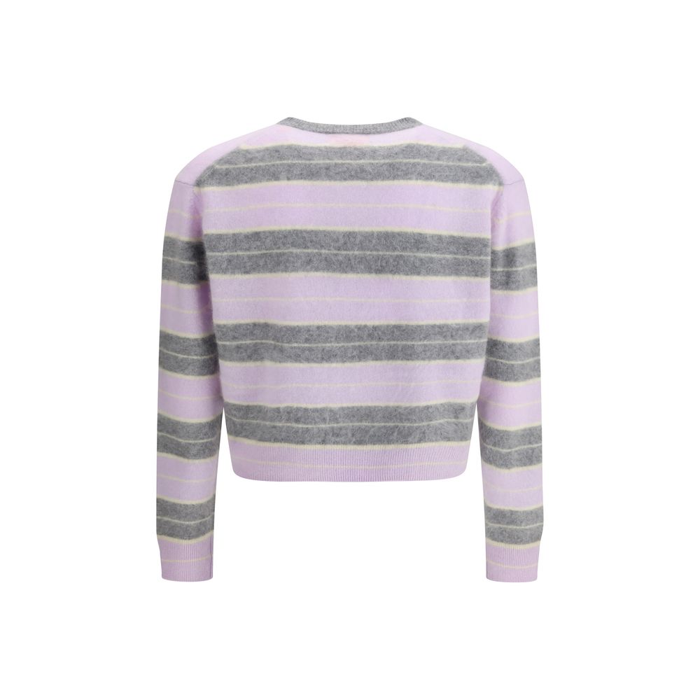 Guest in Residence Multicolor Cashmere Sweatshirt