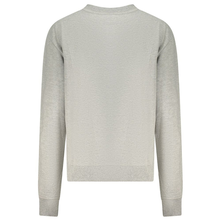 North Sails Grigio Cotton Women Sweatshirt
