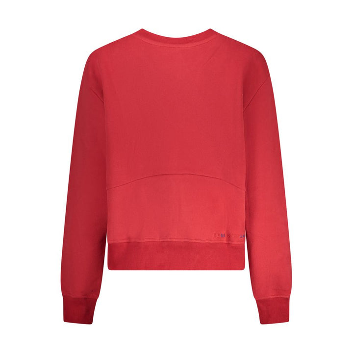 North Sails Rosso Cotton Women Sweatshirt
