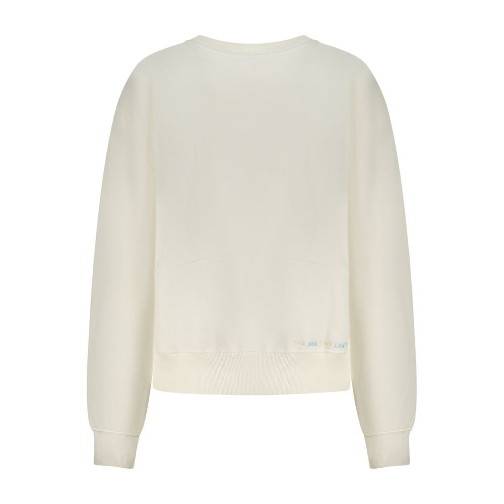 North Sails Bianco Cotton Womens Sweatshirt