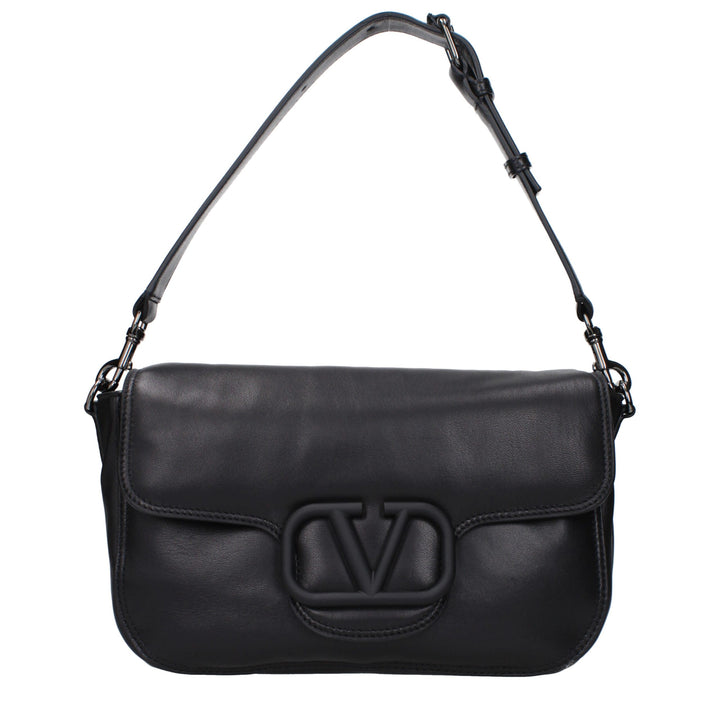 Valentino Garavani Black Leather Handbag