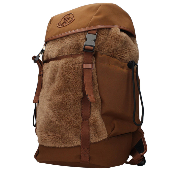 Moncler Brown Fabric Backpack