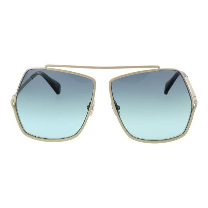 Max Mara Turquoise Metal Sunglasses
