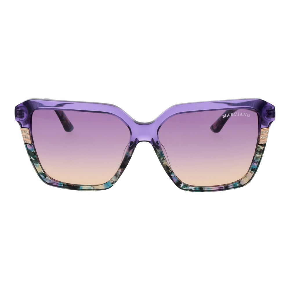 Marciano by Guess Purple Acetate Sunglasses