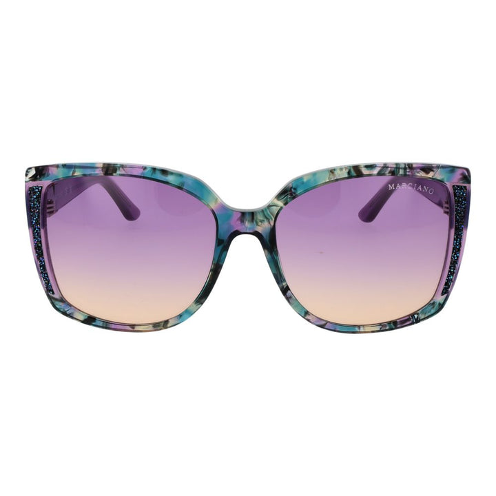 Marciano by Guess Purple Acetate Sunglasses