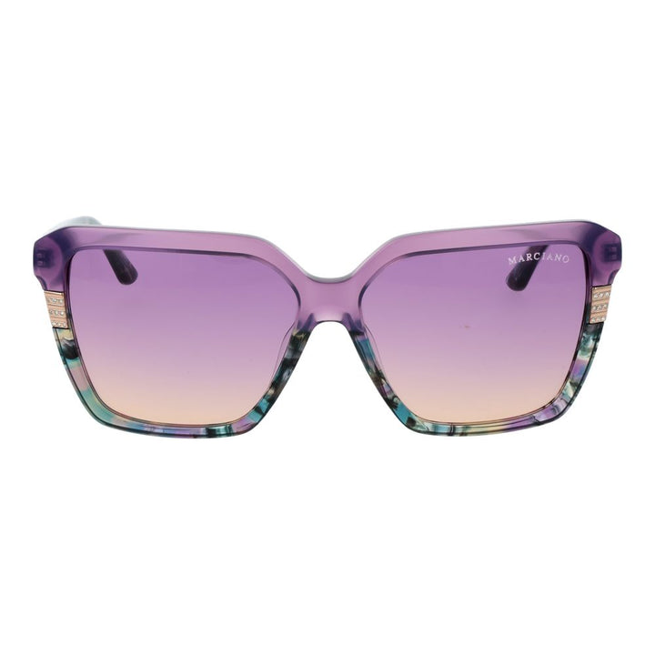 Marciano by Guess Purple Acetate Sunglasses