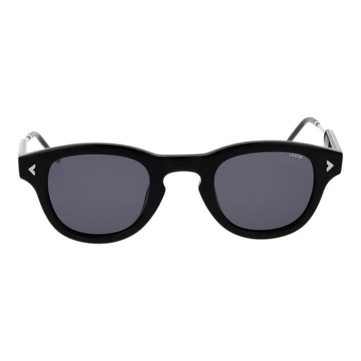 Lozza Black Cellulose Acetate Sunglasses