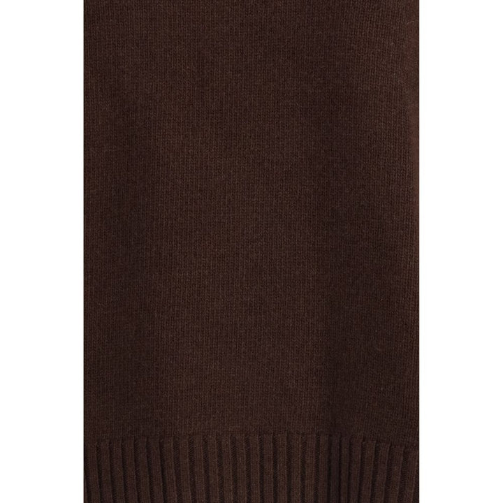 Max Mara Brown Fleece Wool Top