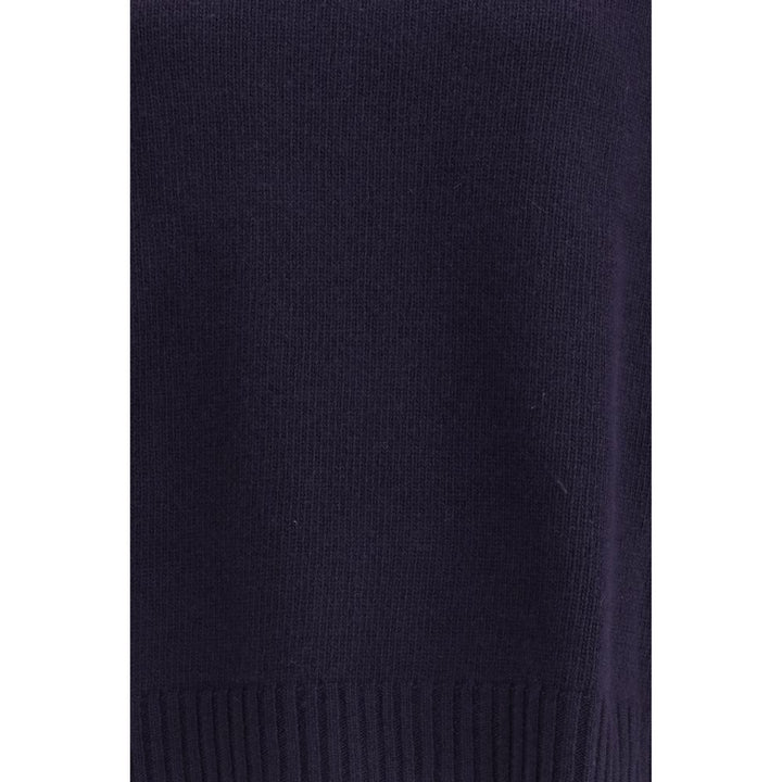 Max Mara Blue Fleece Wool Top