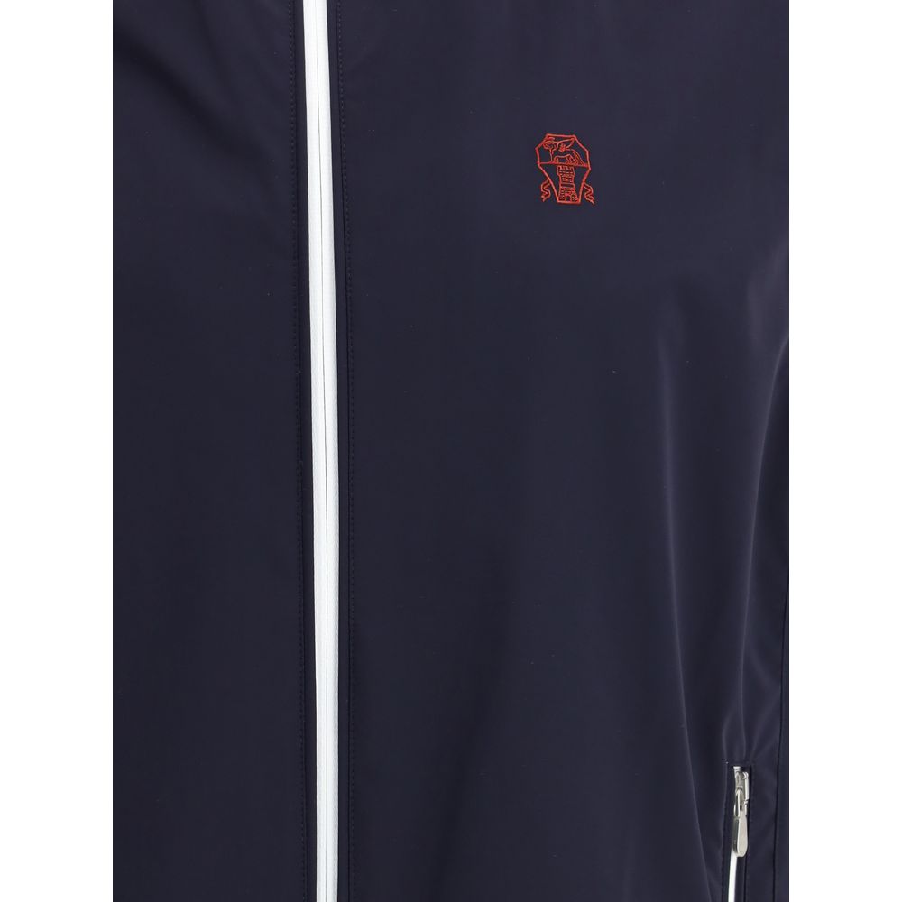 Brunello Cucinelli Blue Polyester Clothing