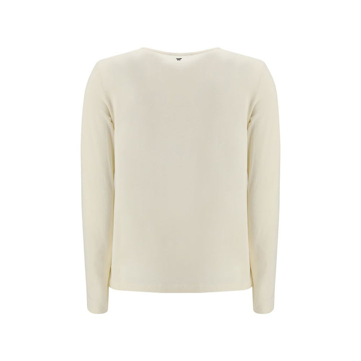 Max Mara Cream Cotton Top