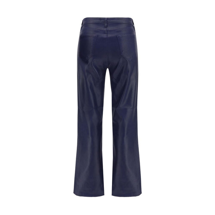 L'Agence Blue Cotton High-Waisted Jean