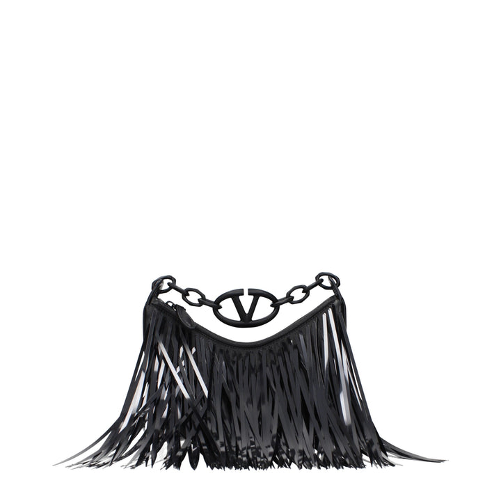 Valentino Garavani Black Leather Handbag