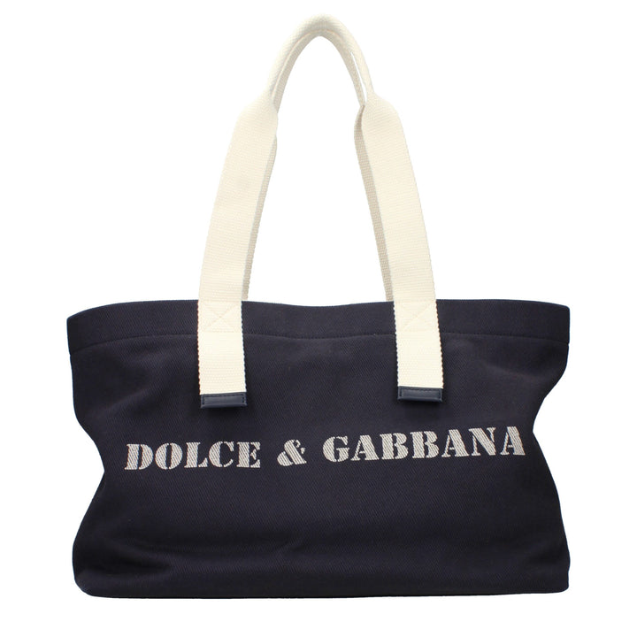 Dolce & Gabbana Blue Fabric Shoulder Bag