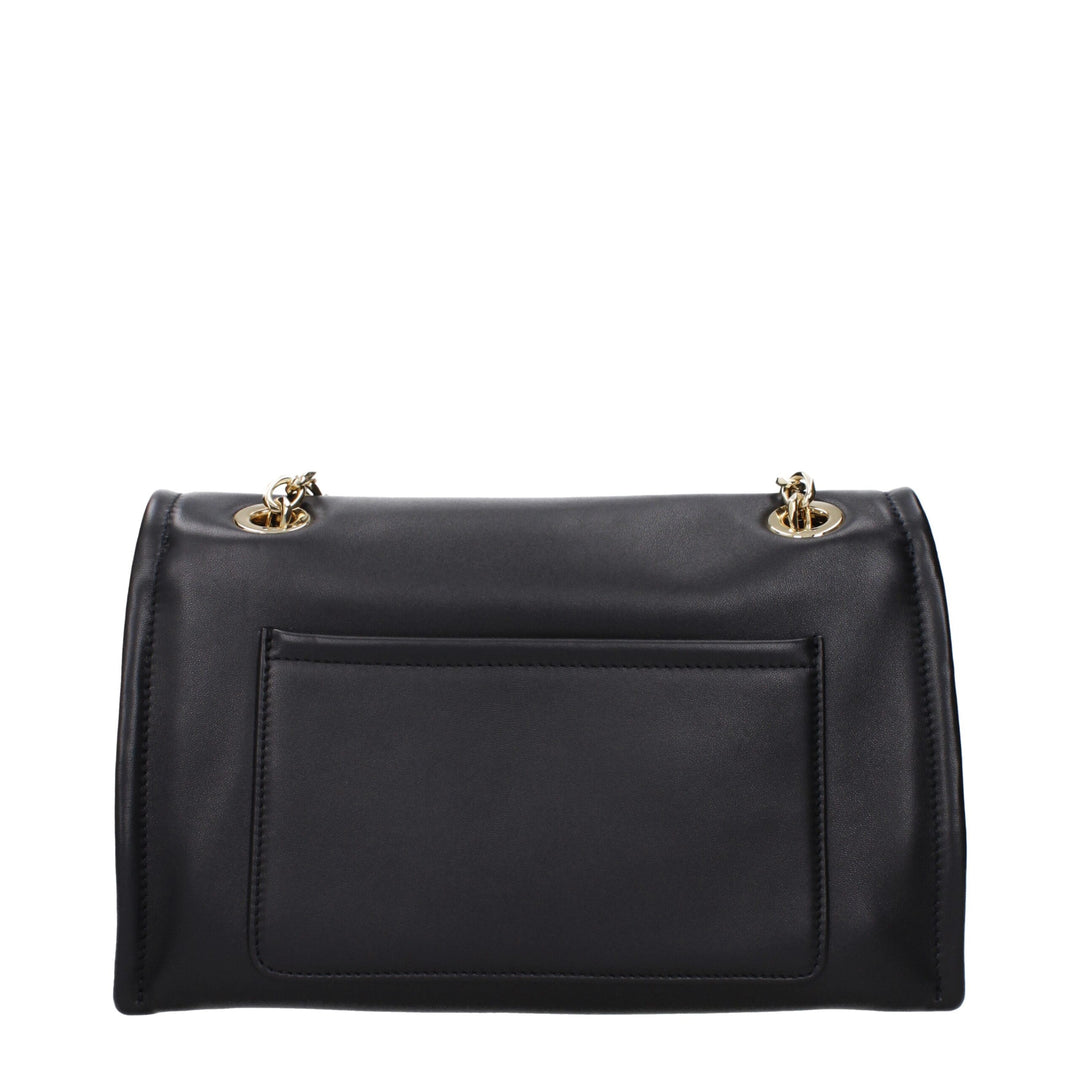 Valentino Garavani Black Leather Crossbody Bag