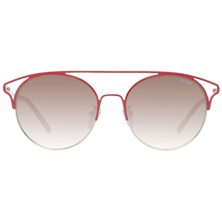 Sting Red Metal Sunglasses