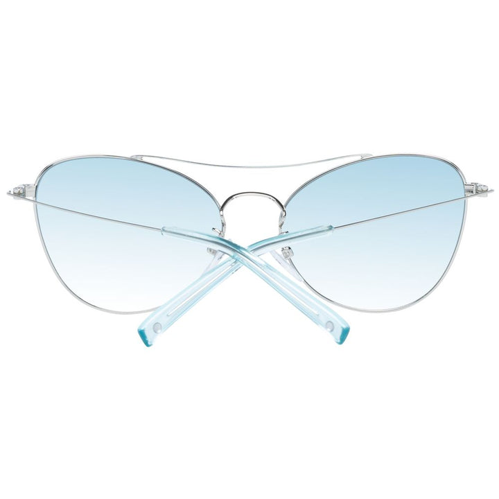 Sting Gray Metal Sunglasses