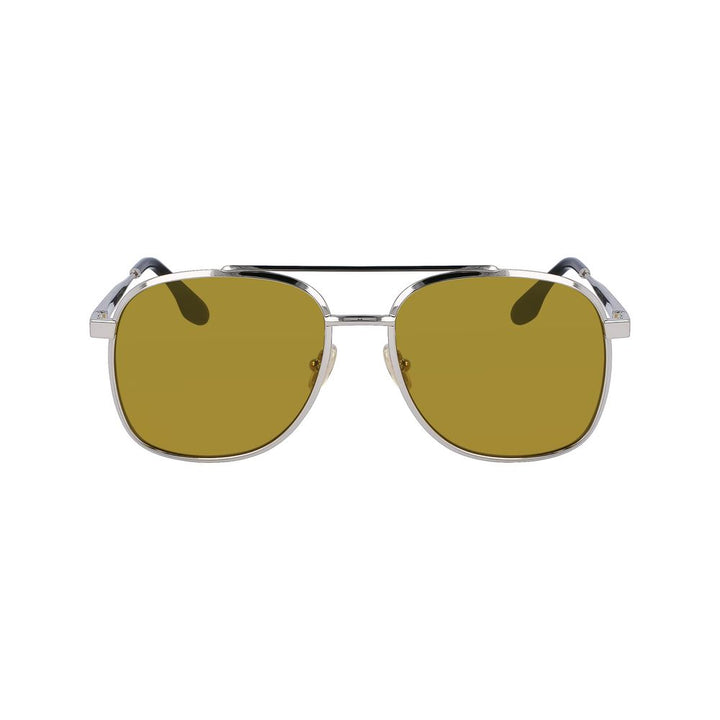 Victoria Beckham Gray Metal Sunglasses