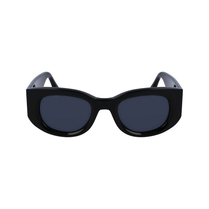 Victoria Beckham Black Acetate Sunglasses