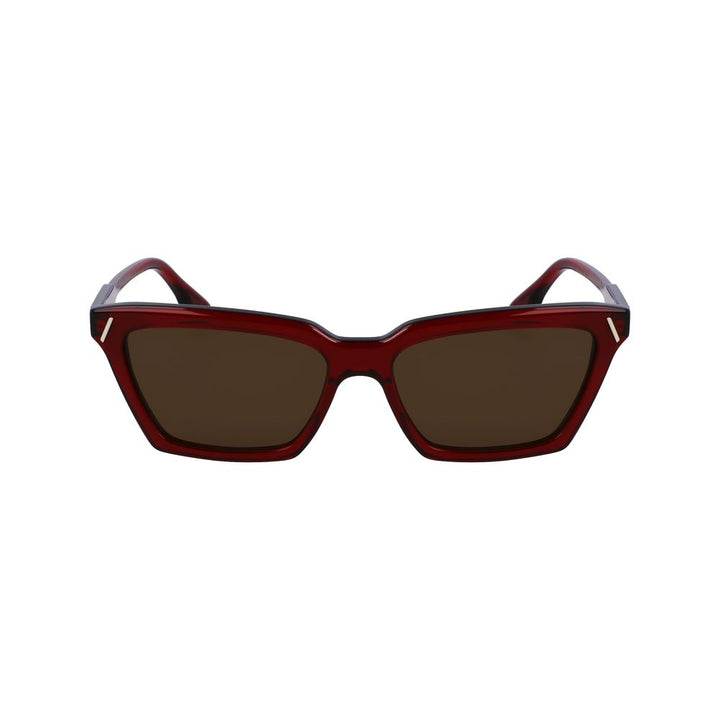 Victoria Beckham Red Acetate Sunglasses