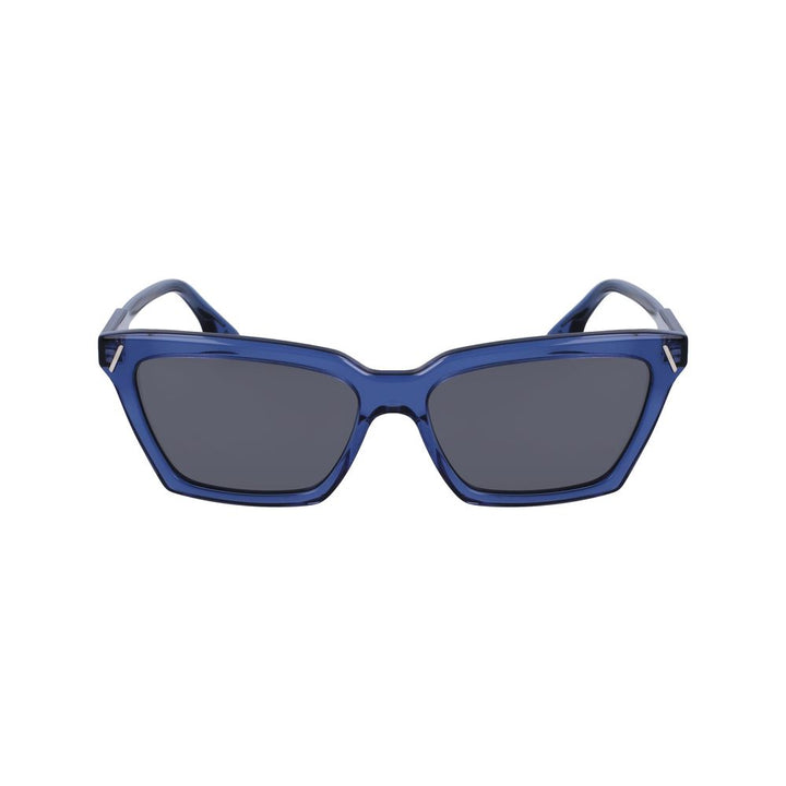 Victoria Beckham Blue Acetate Sunglasses