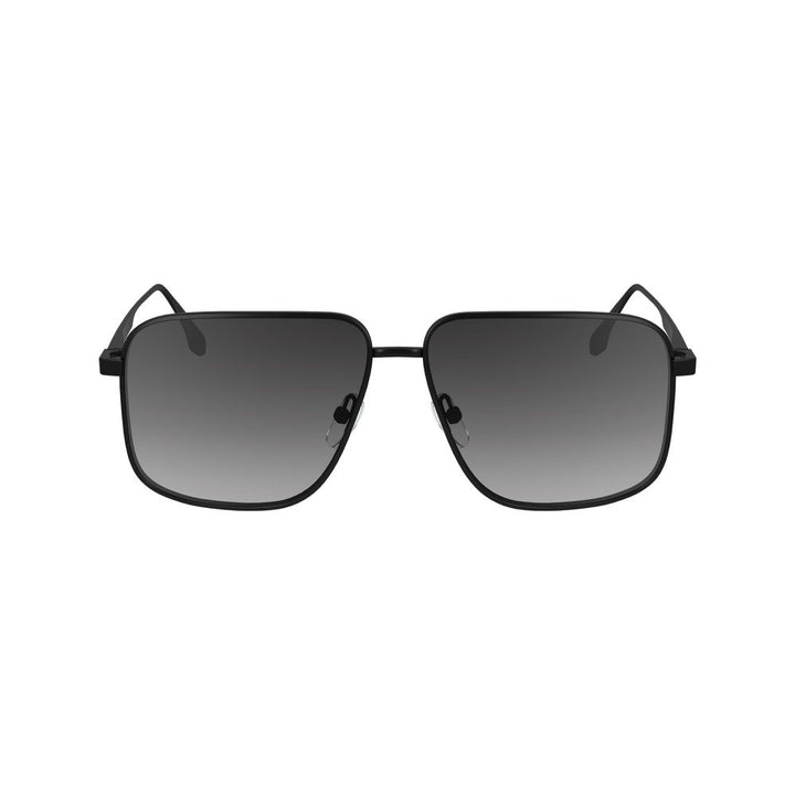 Victoria Beckham Black Metal Sunglasses