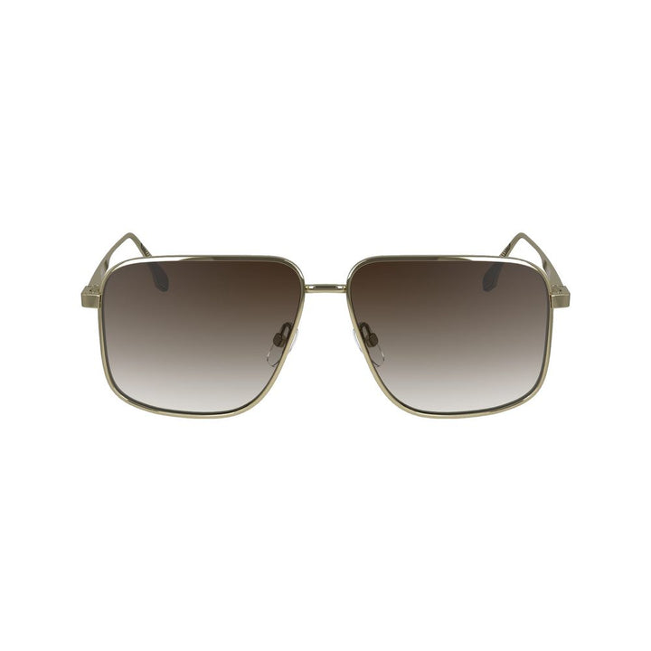 Victoria Beckham Gold Metal Sunglasses