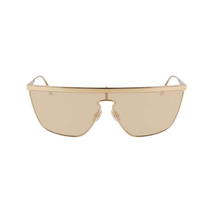 Victoria Beckham Gold Metal Sunglasses