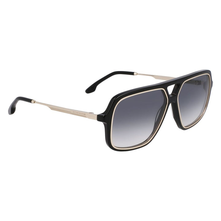 Victoria Beckham Black Acetate Sunglasses