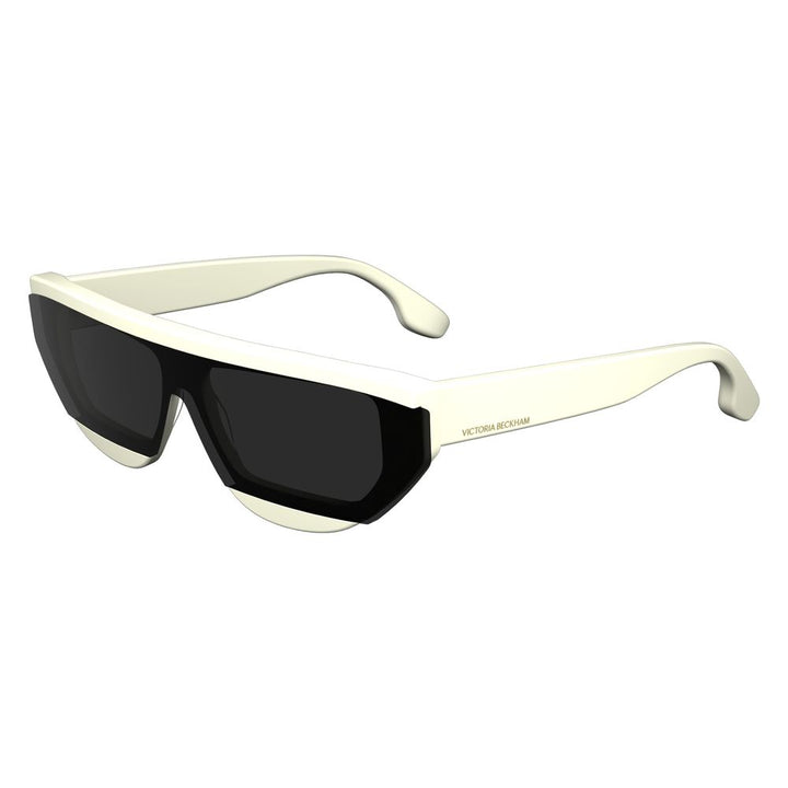 Victoria Beckham White Acetate Sunglasses