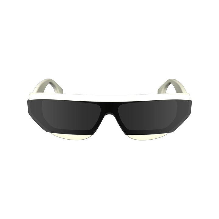 Victoria Beckham White Acetate Sunglasses
