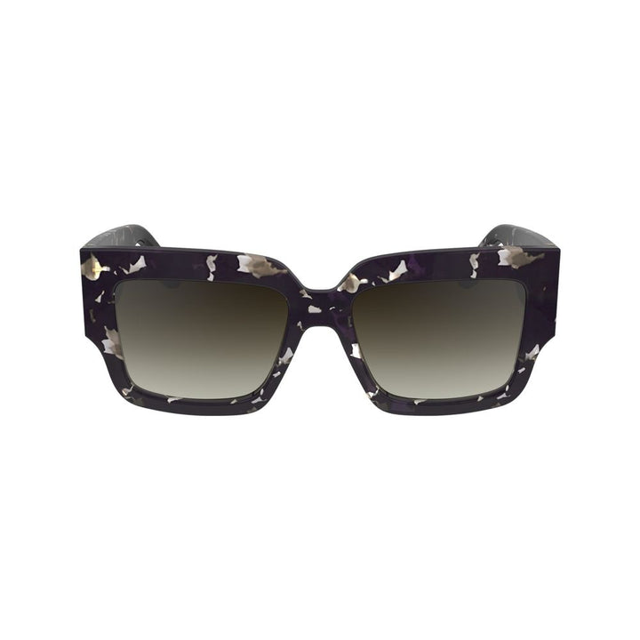 Victoria Beckham Black Acetate Sunglasses