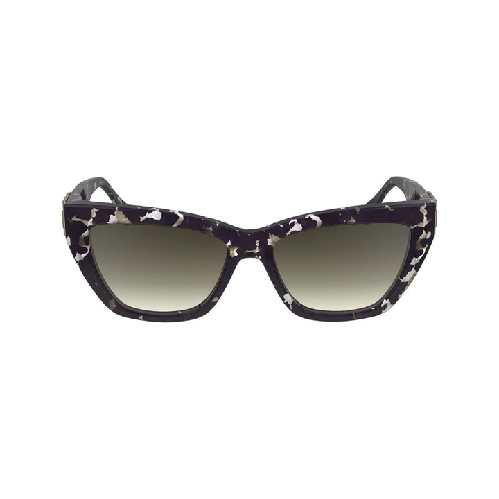 Victoria Beckham Black Acetate Sunglasses