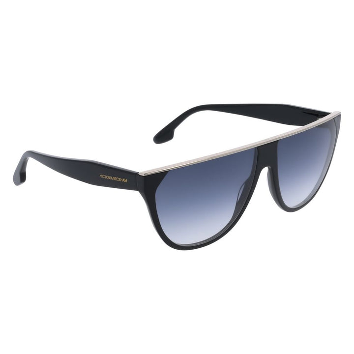 Victoria Beckham Black Acetate Sunglasses