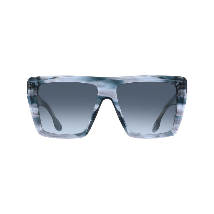 Victoria Beckham Gray Acetate Sunglasses