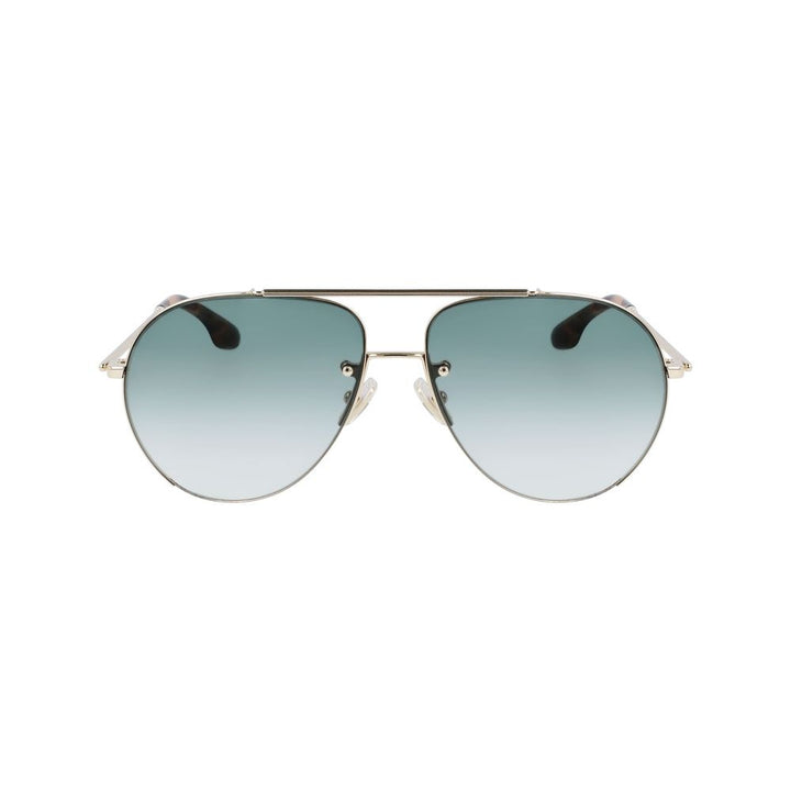 Victoria Beckham Gold Metal Sunglasses