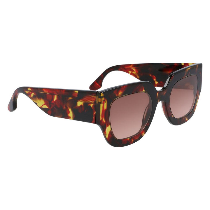 Victoria Beckham Red Acetate Sunglasses