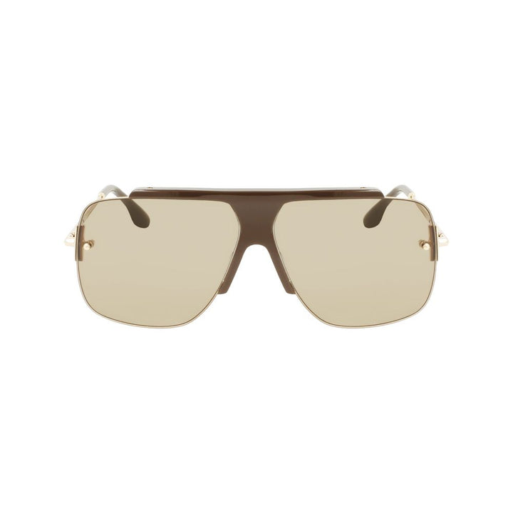 Victoria Beckham Brown Acetate Sunglasses