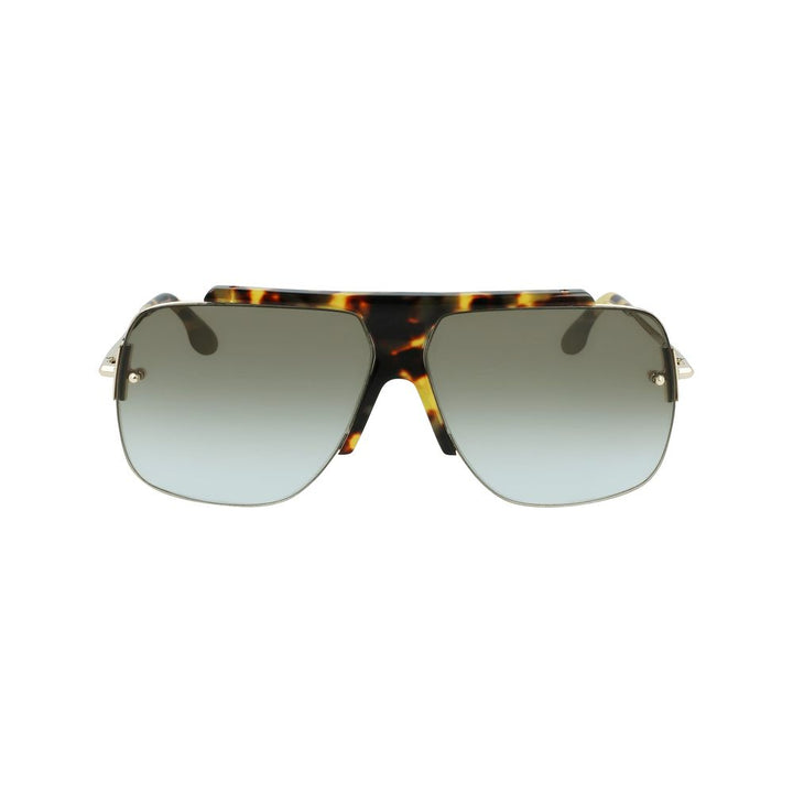 Victoria Beckham Brown Acetate Sunglasses