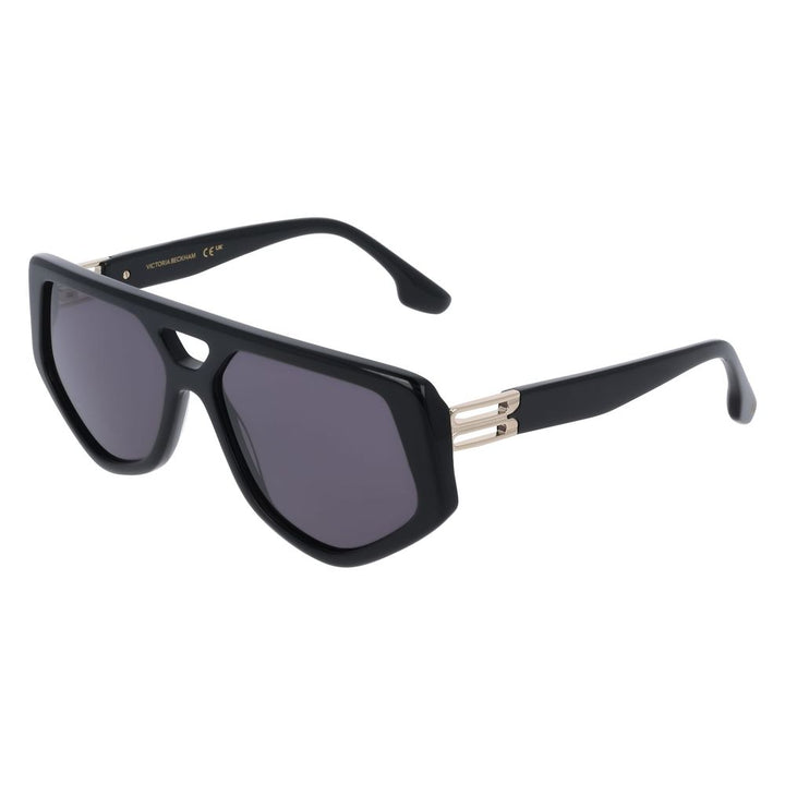 Victoria Beckham Black Acetate Sunglasses