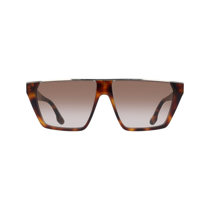 Victoria Beckham Brown Acetate Sunglasses