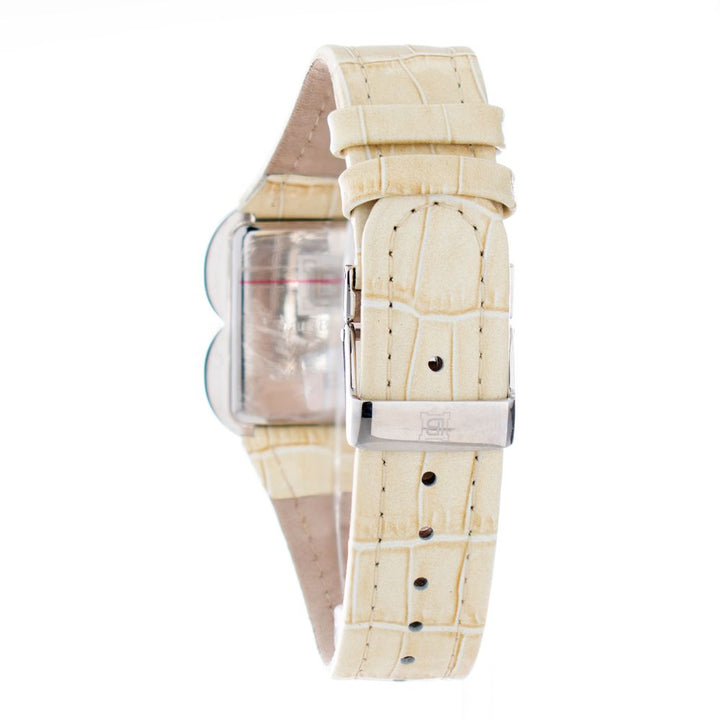 Laura Biagiotti Beige Stainless Steel Dress Watch